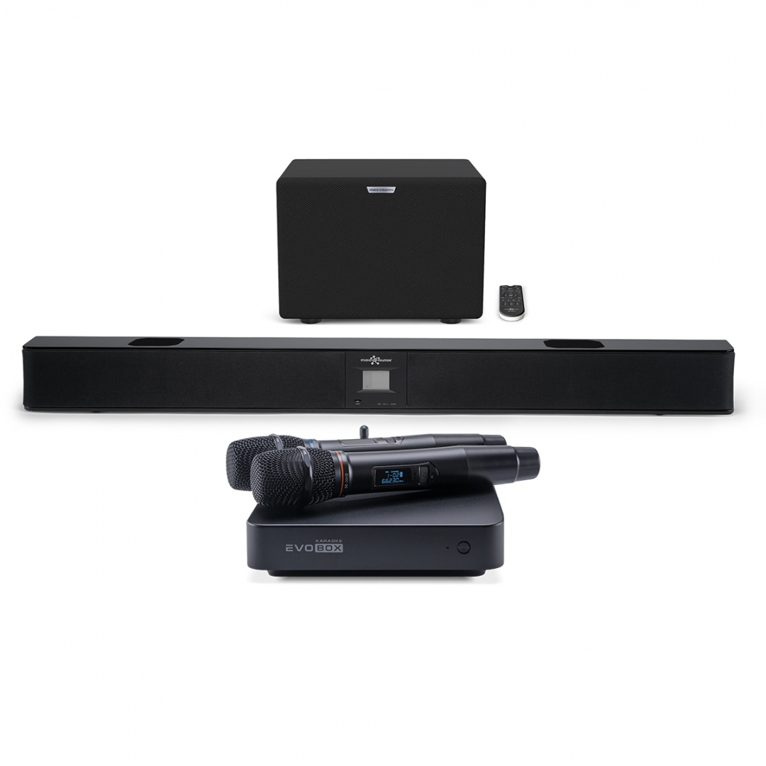 караоке-комплект EVOBOX Plus + EvoSound Bar (саундбар с караоке) в Ахтубинске