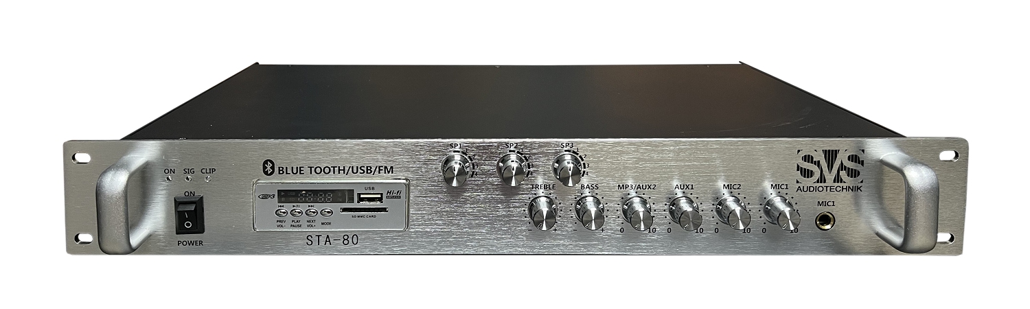 SVS Audiotechnik STA-80 Микшер-усилитель для систем Public Address в Ахтубинске